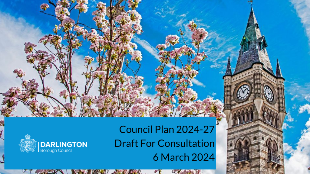 Consultation – Draft Darlington Council Plan